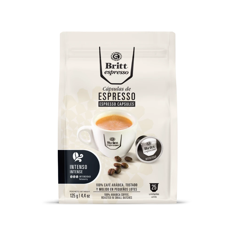 Capsules compatibles Nespresso - Café Arabica Intenso