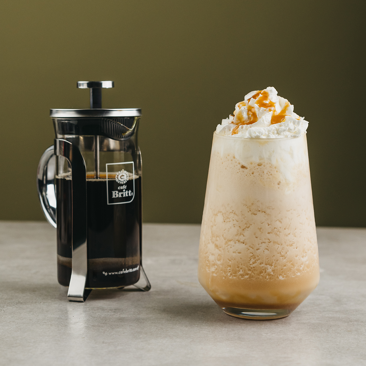 Caramel Frappé Recipe