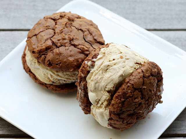 COFFEE ICE CREAM SANDWICHES