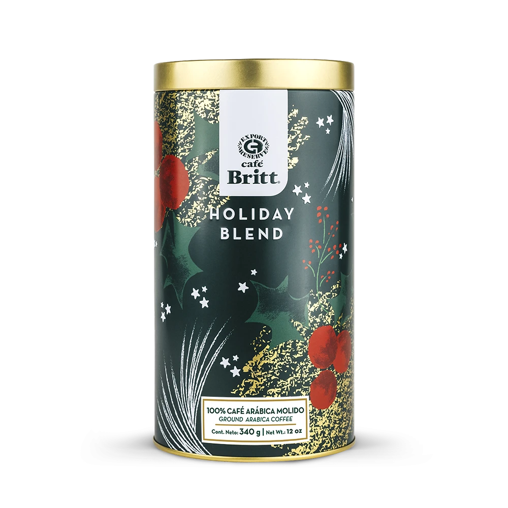 COSTA RICAN HOLIDAY BLEND WITH COLLECTIBLE CANISTER